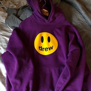 Authentic Drew House Hoodie Purple ( rare color )